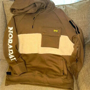 NWT Men's Nobaday Hey X-Summer Winter Mountain Snow Hoodie MEDIUM